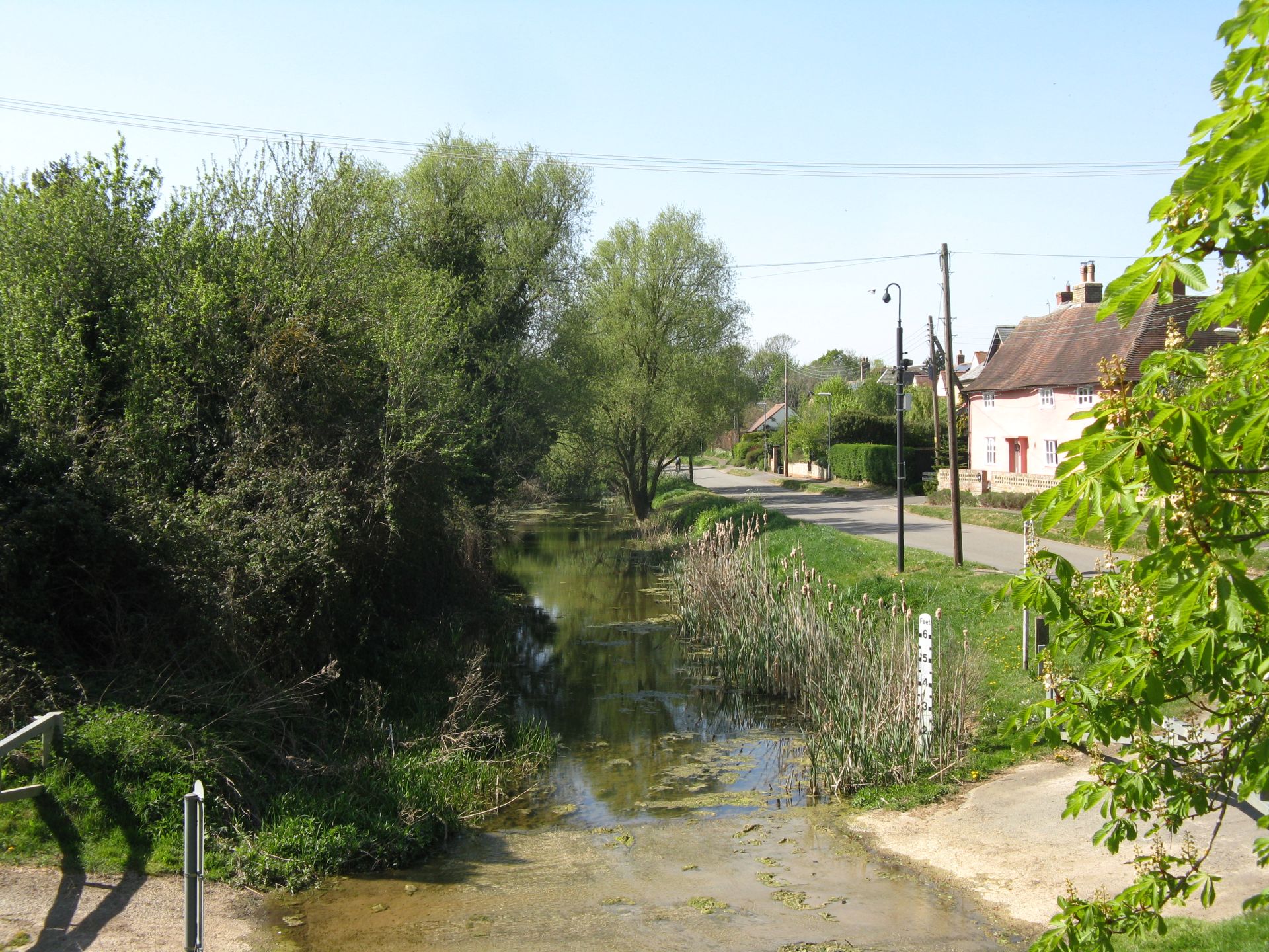 The brook at Alconbury Weston