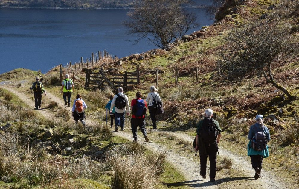 Loch Earn from Glen Tarken