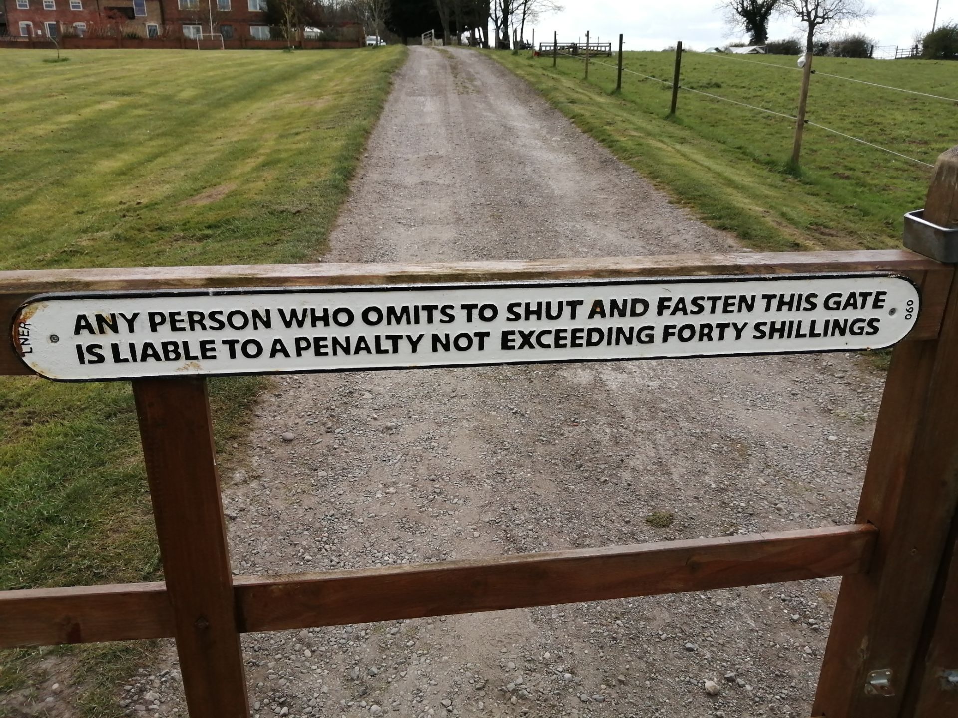 Footpath Sign