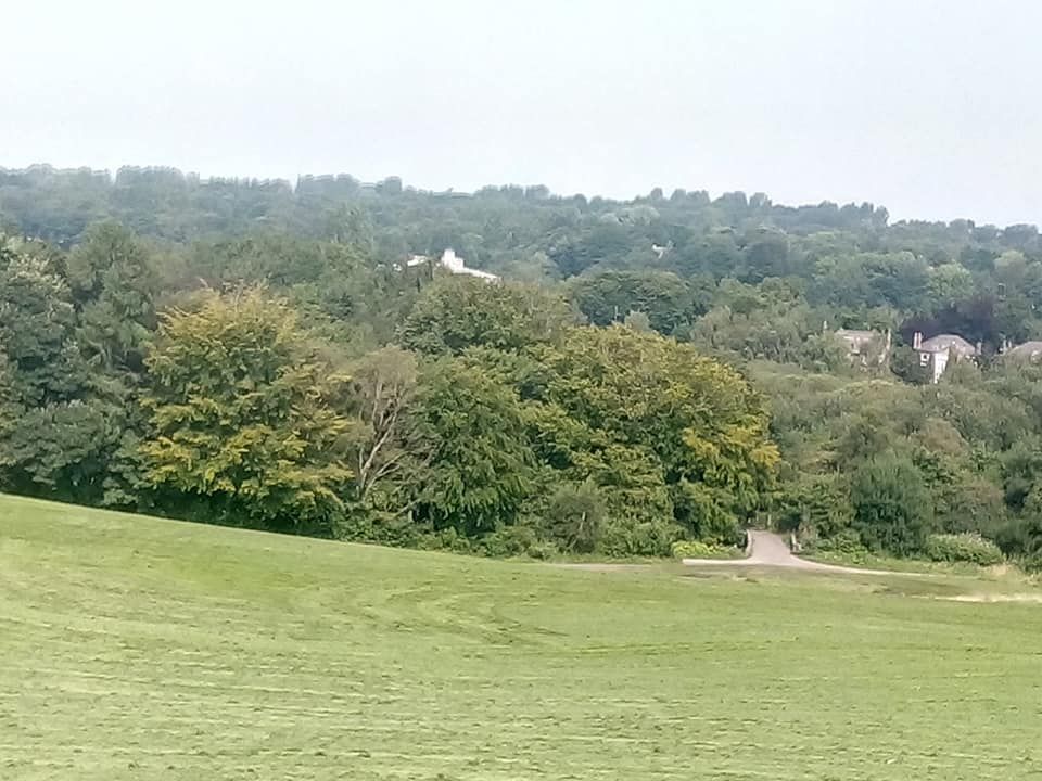 The view from Alkrington Hall