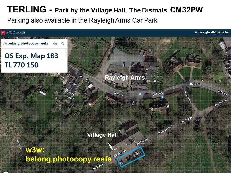 Parking Image; Google 2023 & w3w