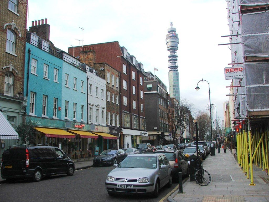 Photo of "Charlotte Street, Fitzrovia" by Chris Whippet