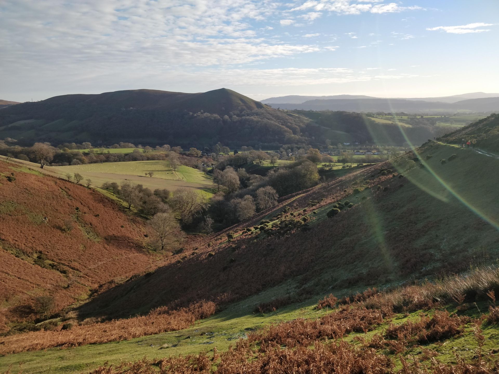 Ragleth from across the Stretton Gap