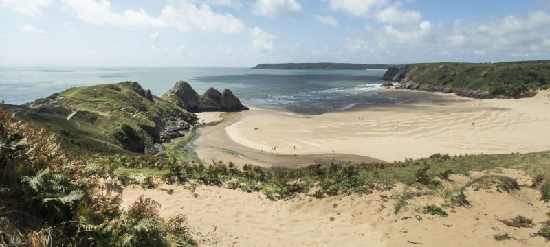 Three Cliffs Bay