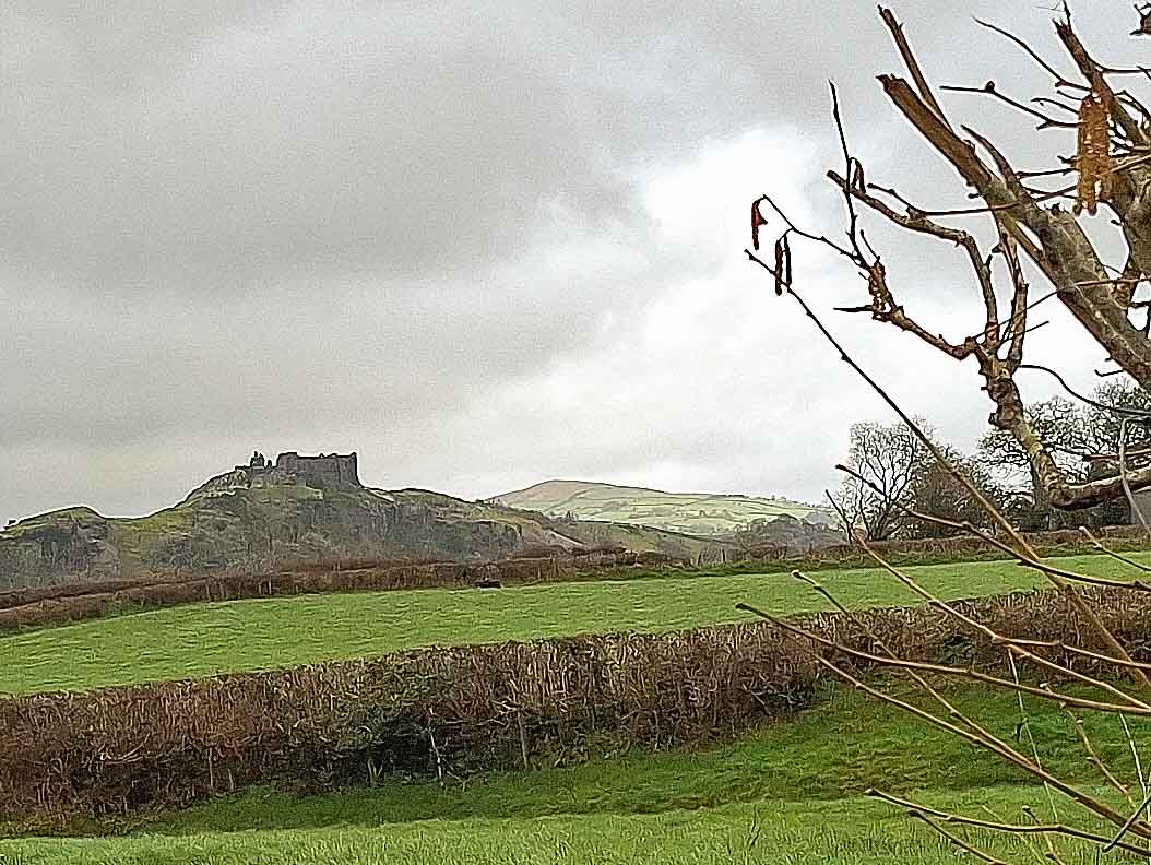 View of Carreg Cennen