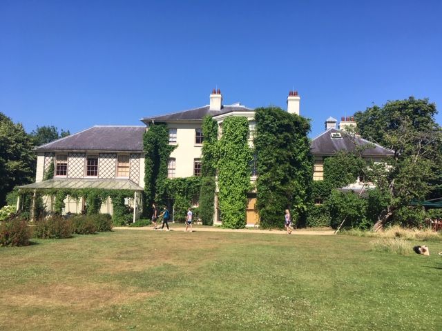 Down House from the garden