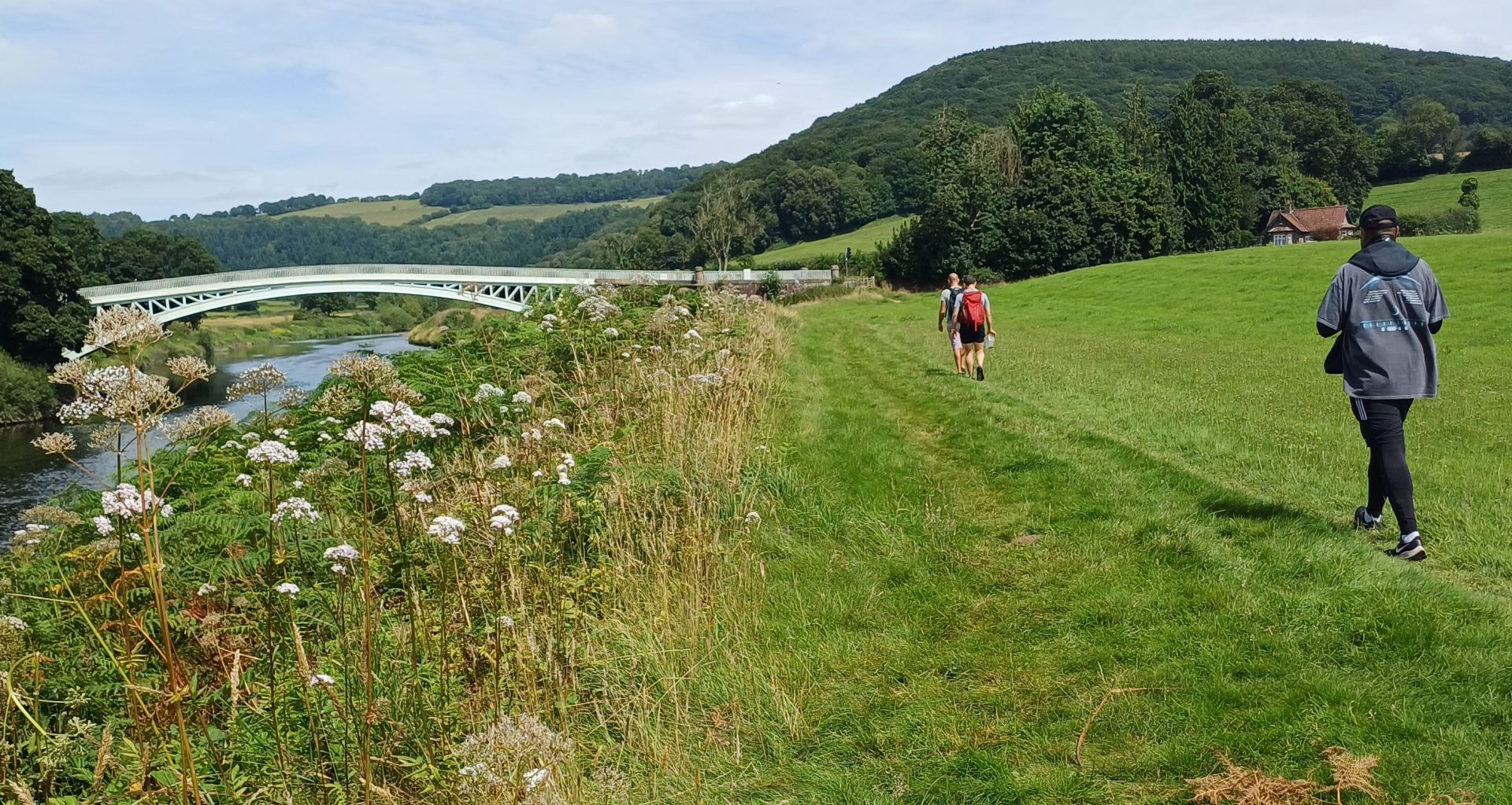 Beside the Wye at Bigsweir bridge