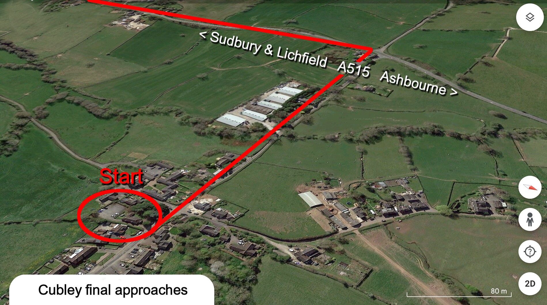 Cubley Figure-of-Eight near Ashbourne, Derbyshire (best viewed in your ...