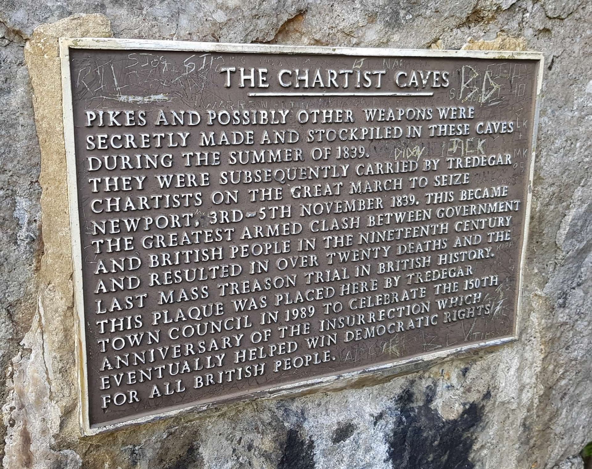 CHARTIST CAVES.