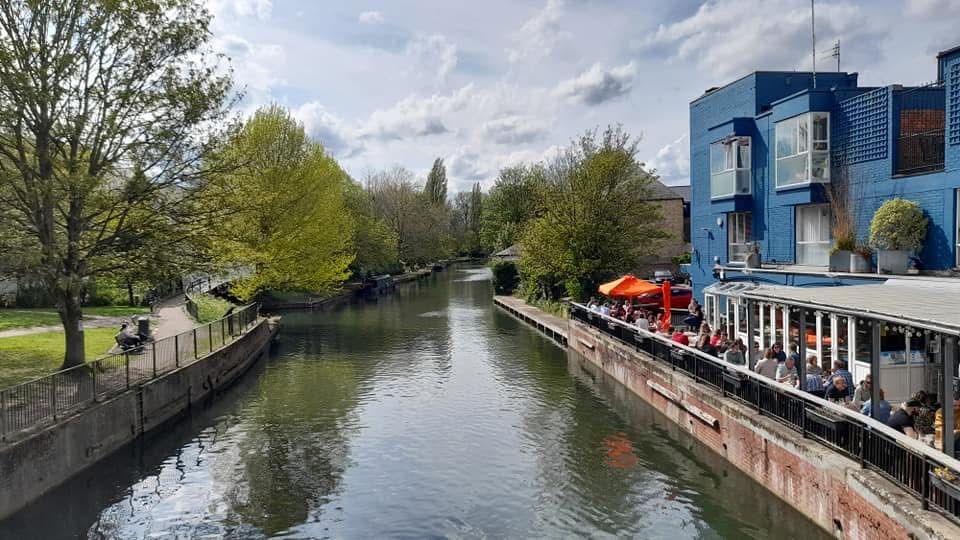 The River Lea in Ware