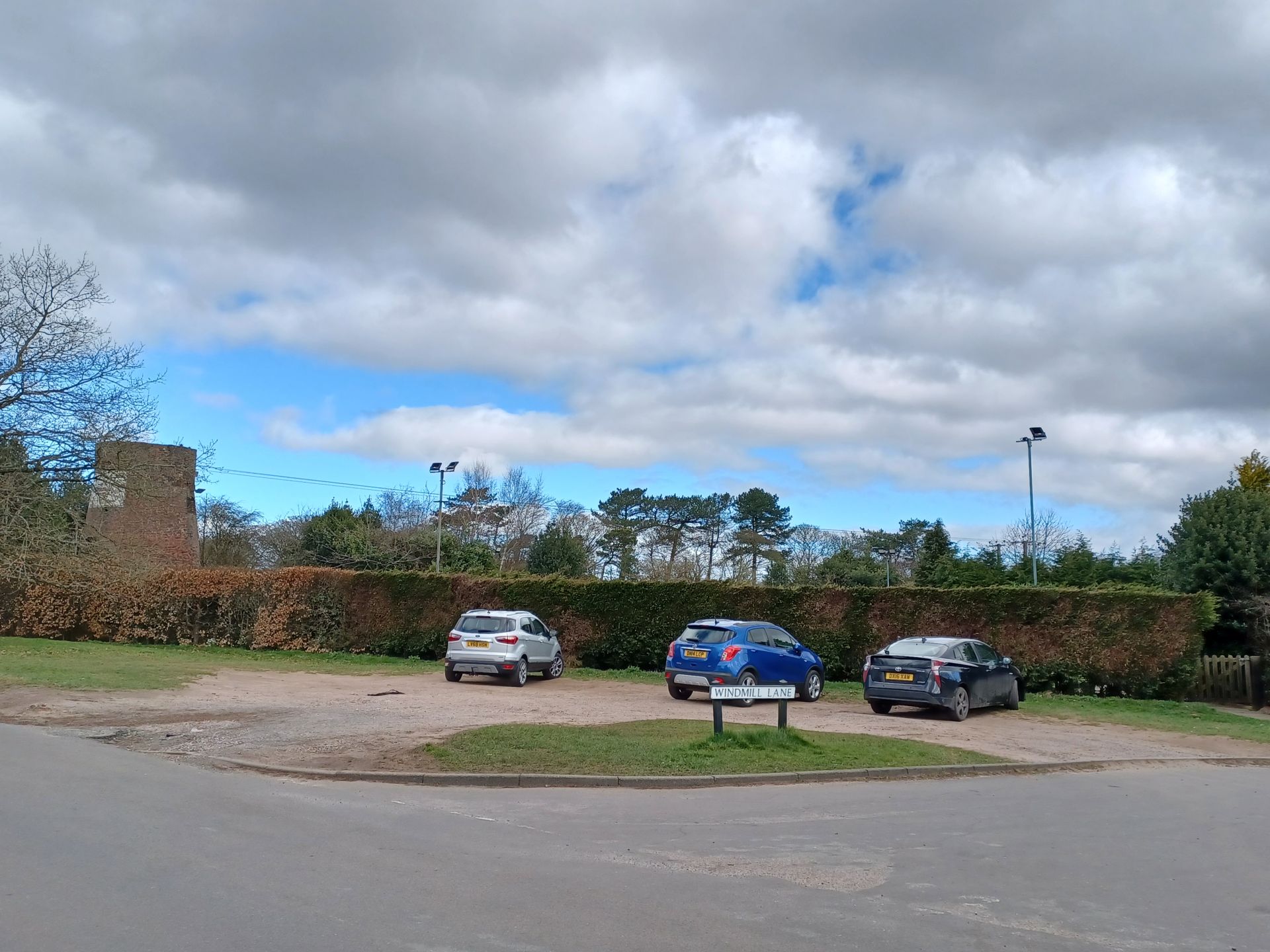 Gentleshaw car park.