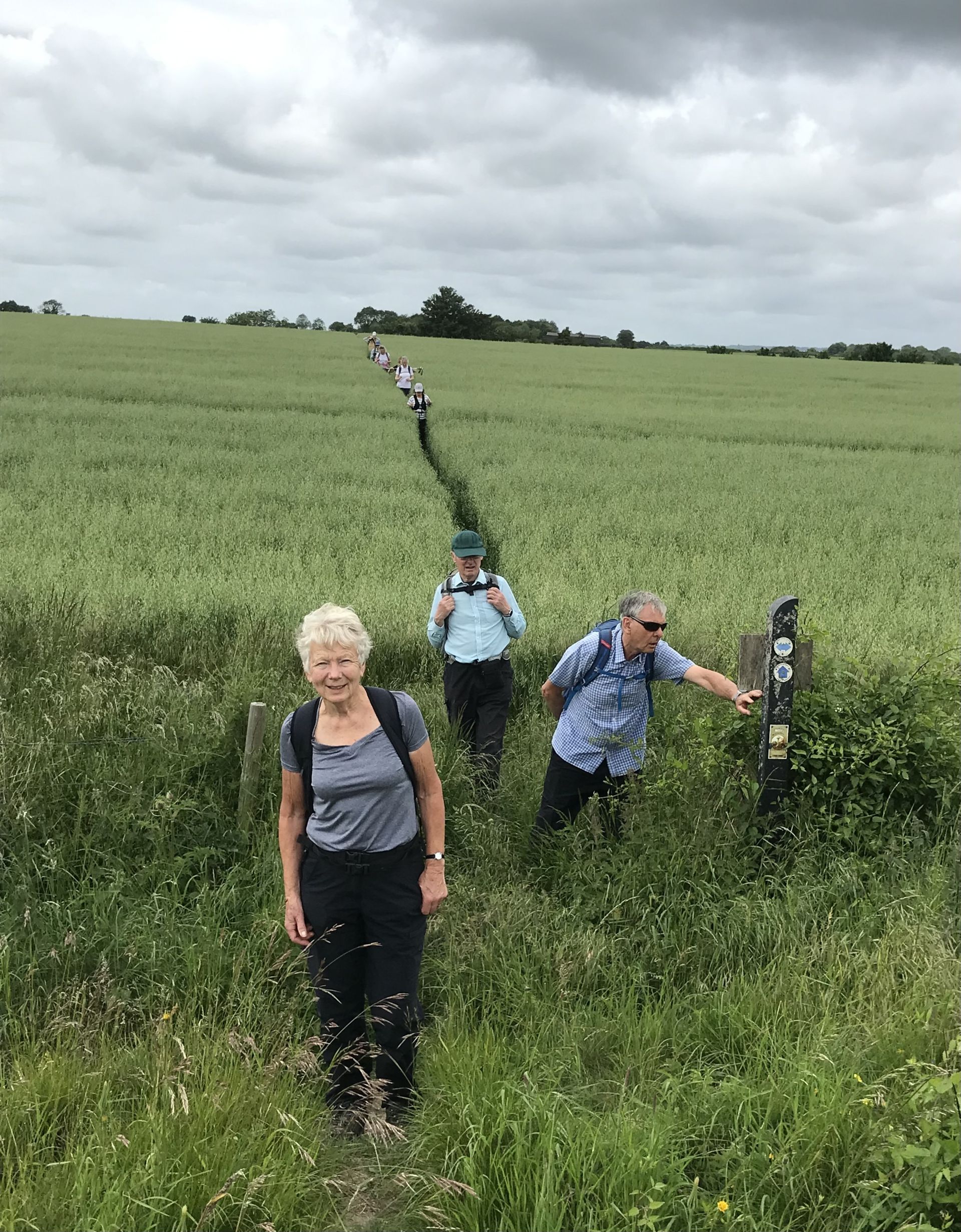 Crossing Bokerley Dyke