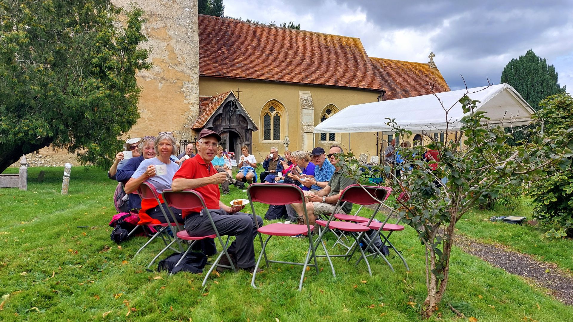 Teatime at Fingest church