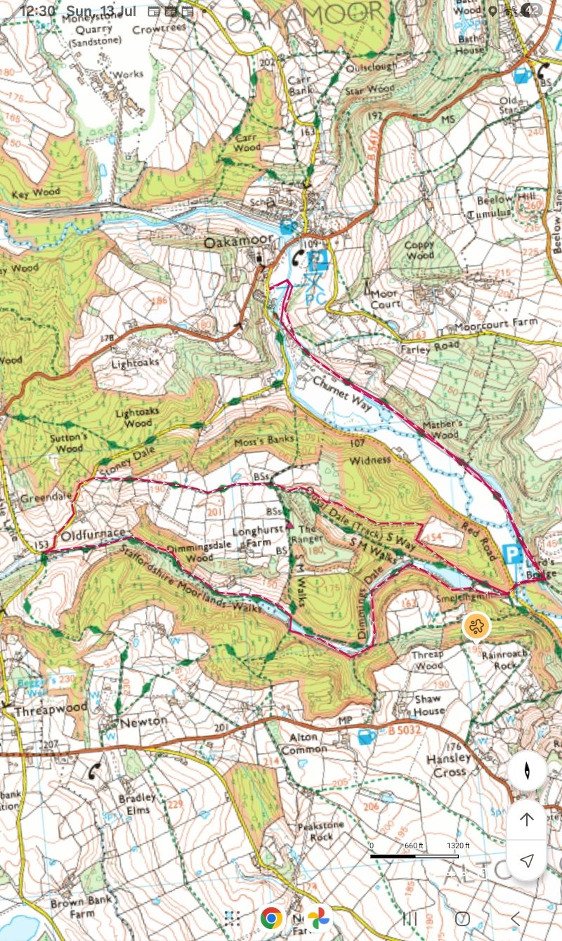 The route 