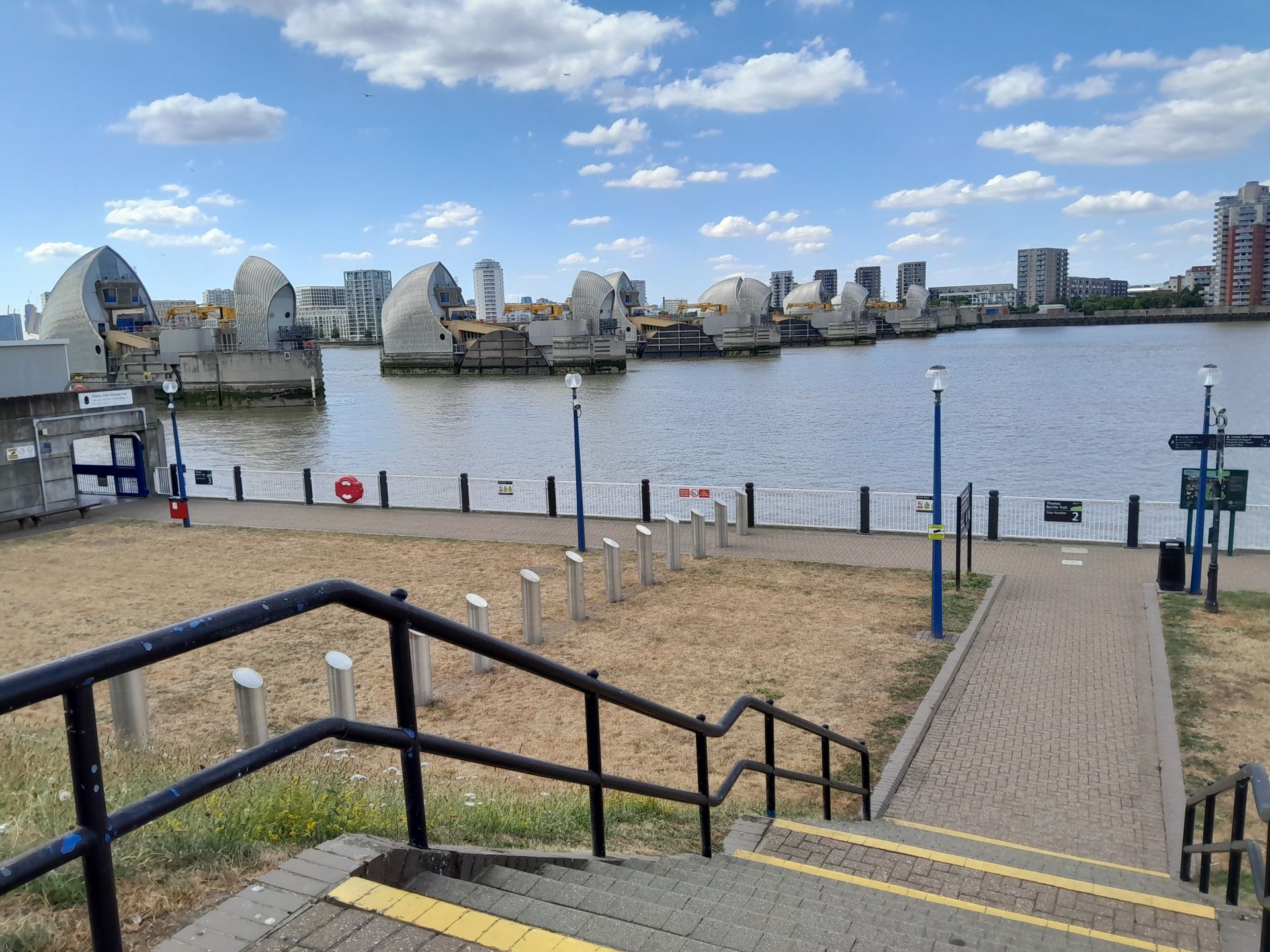 The Thames barrier