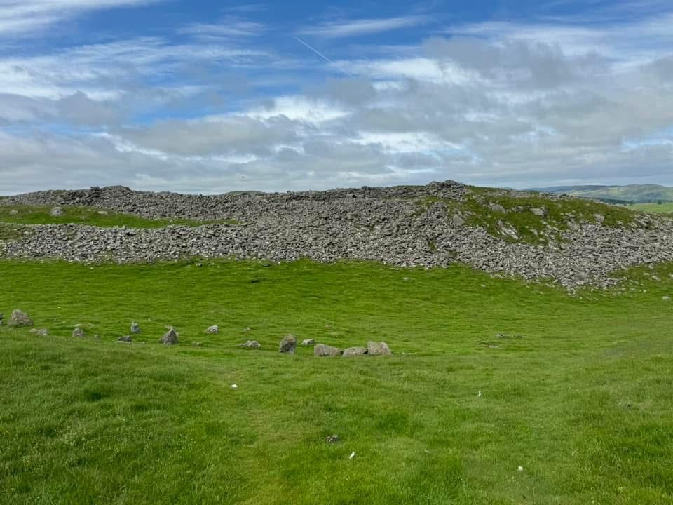 remains of iron age fort