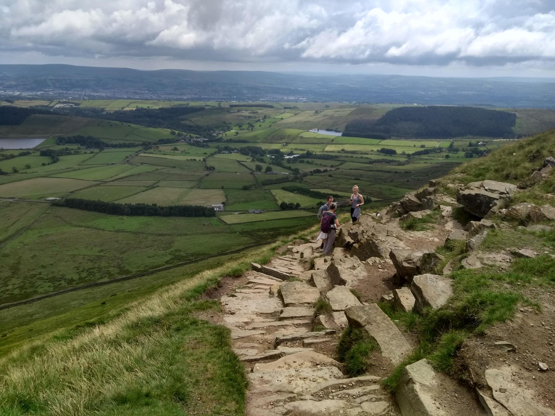 The iconic climb