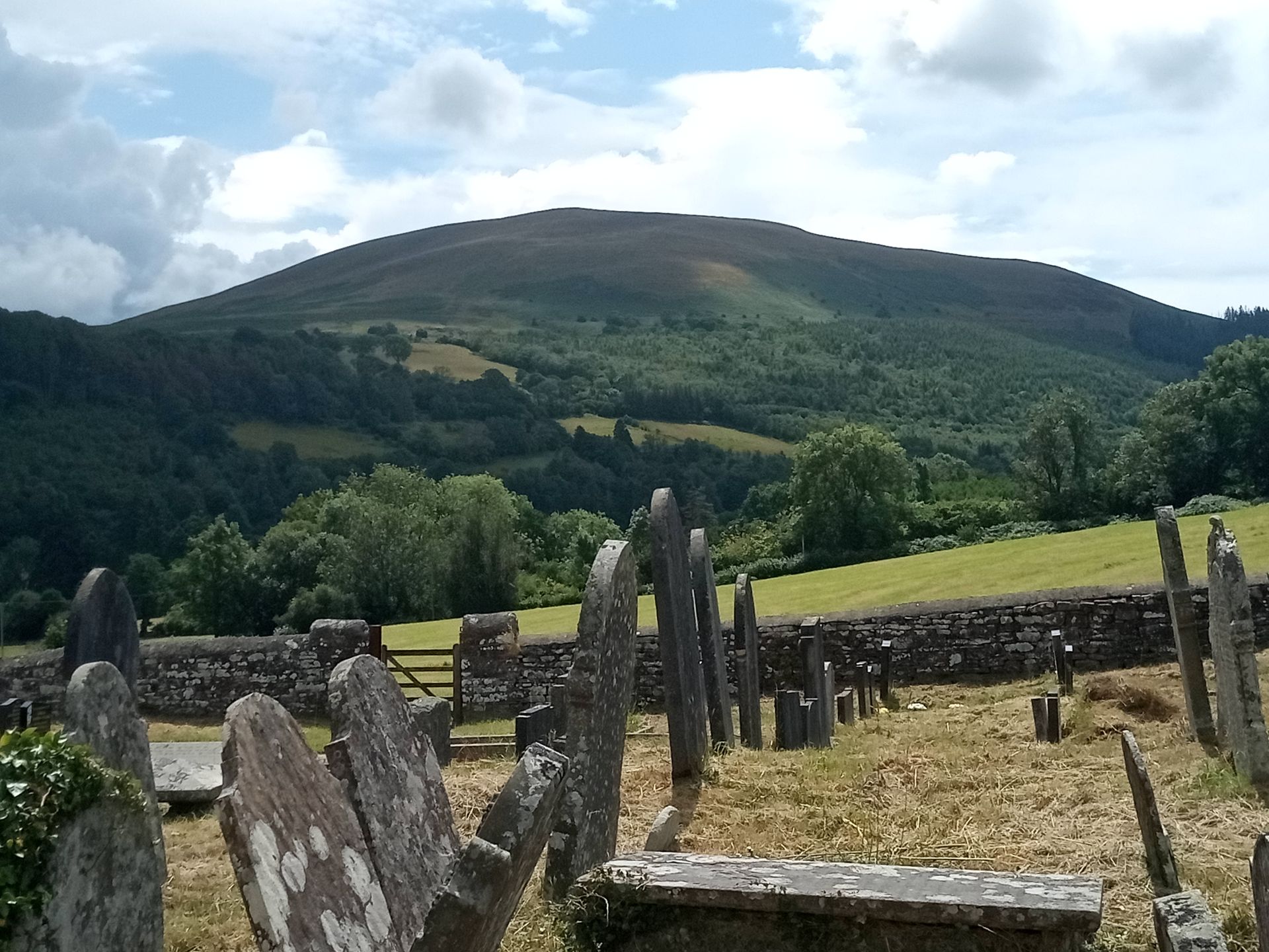 View from Aber Chapel