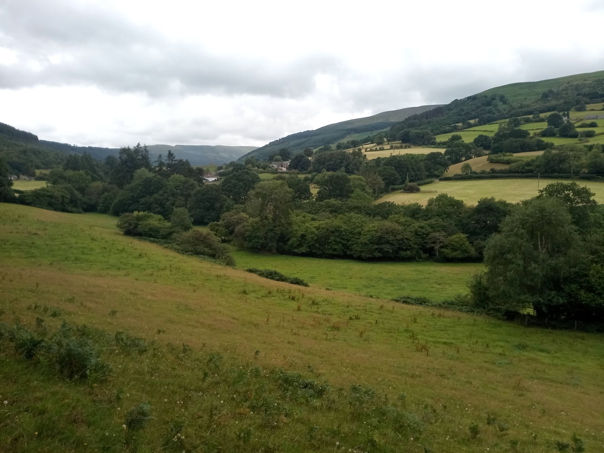 Returning back to Caerfanell river