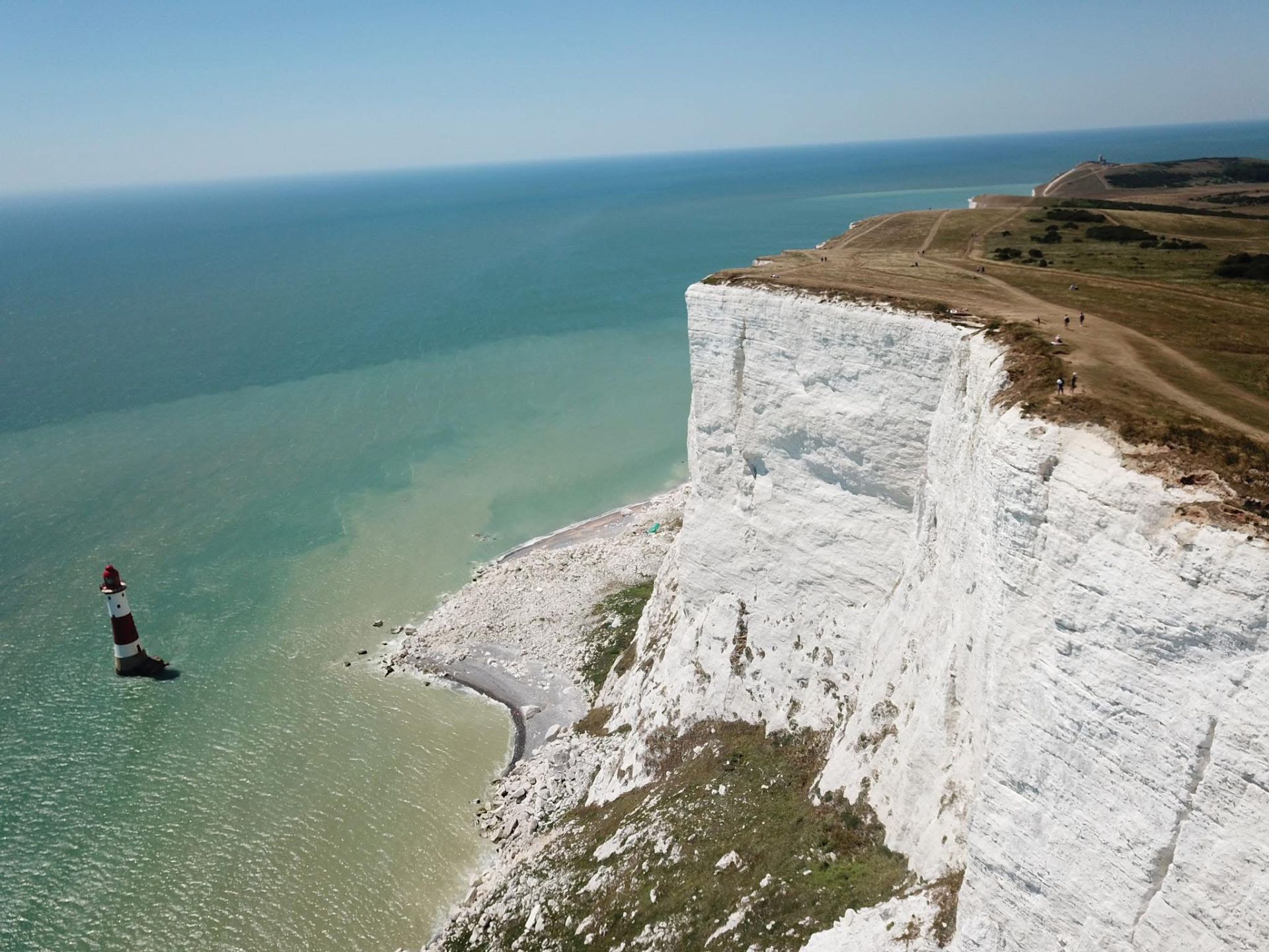 Beachy Head cliffs and lighthouse