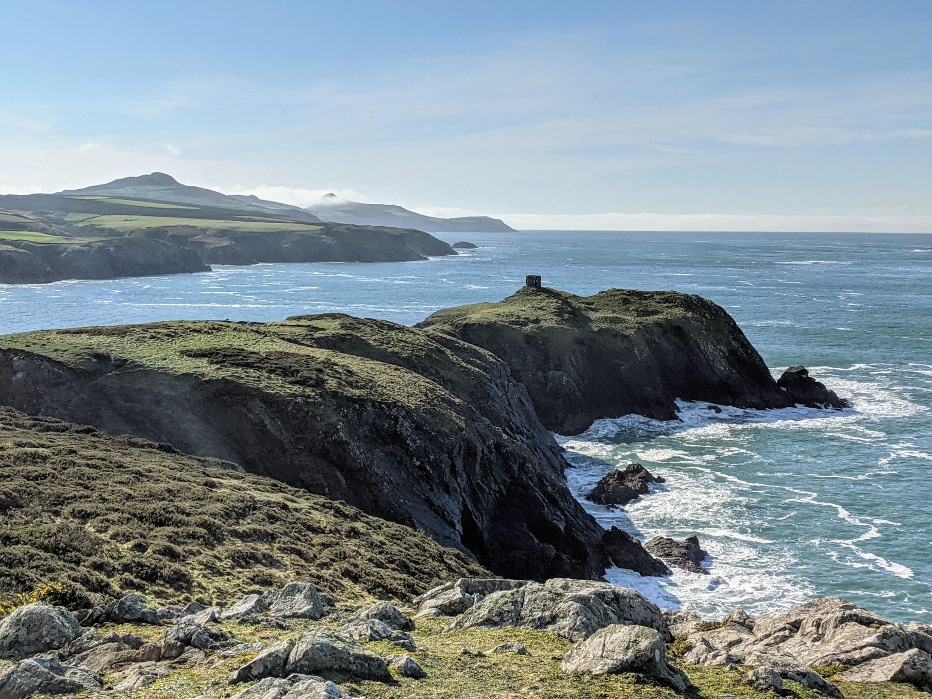 Abereiddy tower