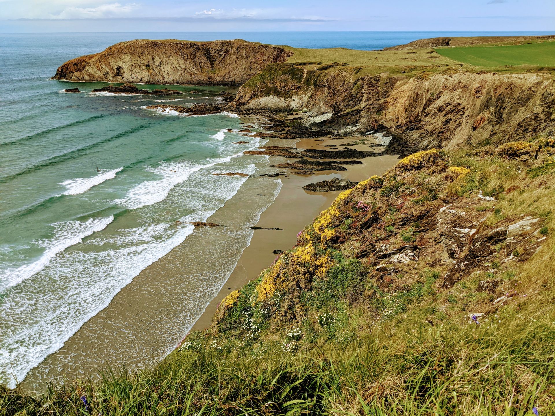 Traeth Llyfn beach