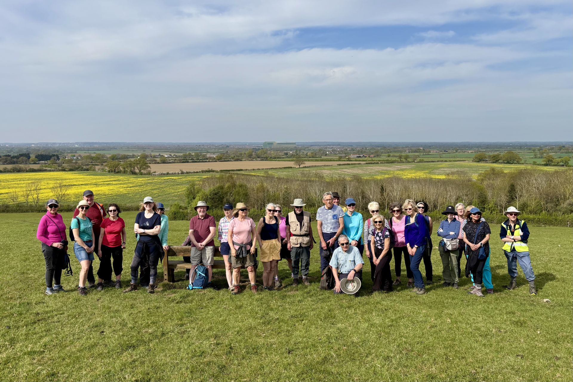 Group photo of ramblers