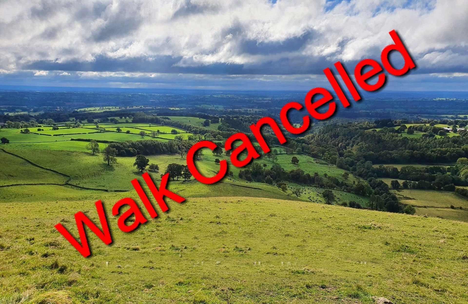 Walk Cancelled 