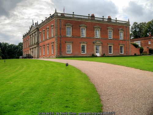 Staunton Harold Hall, copyright David Dixon, used under Creative Commons licence v2.0.