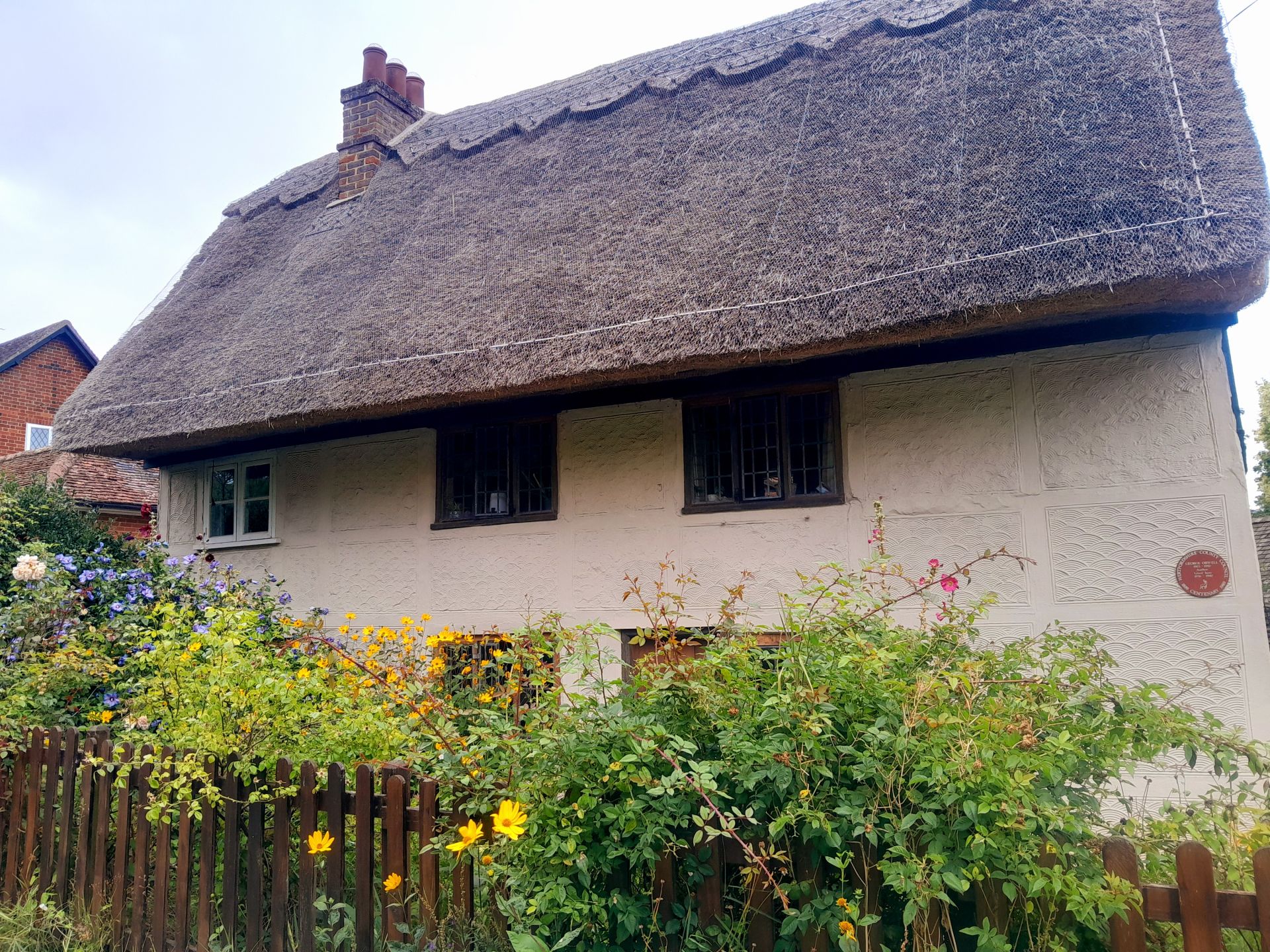 A pretty thatched cottage