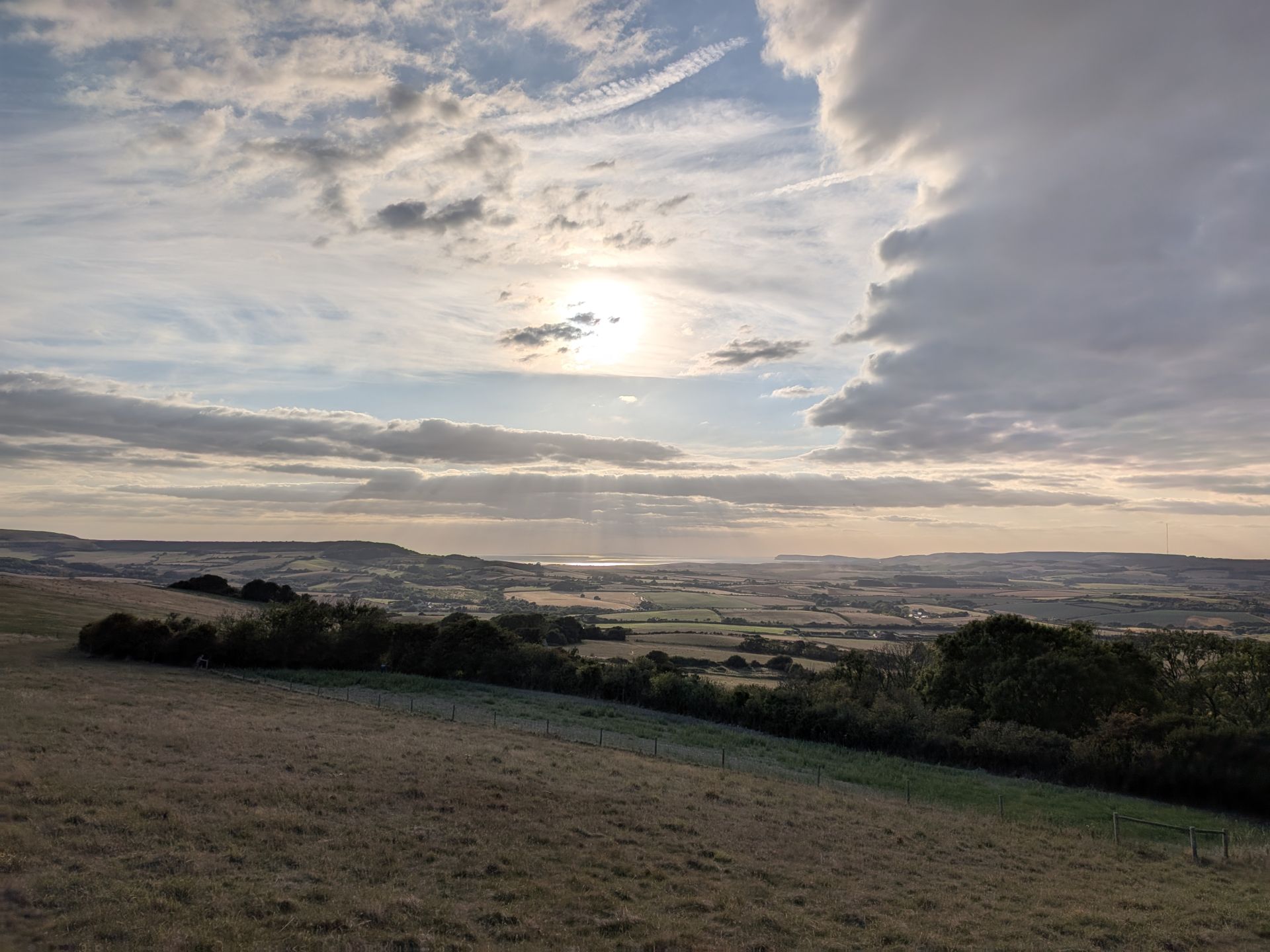 A sunset