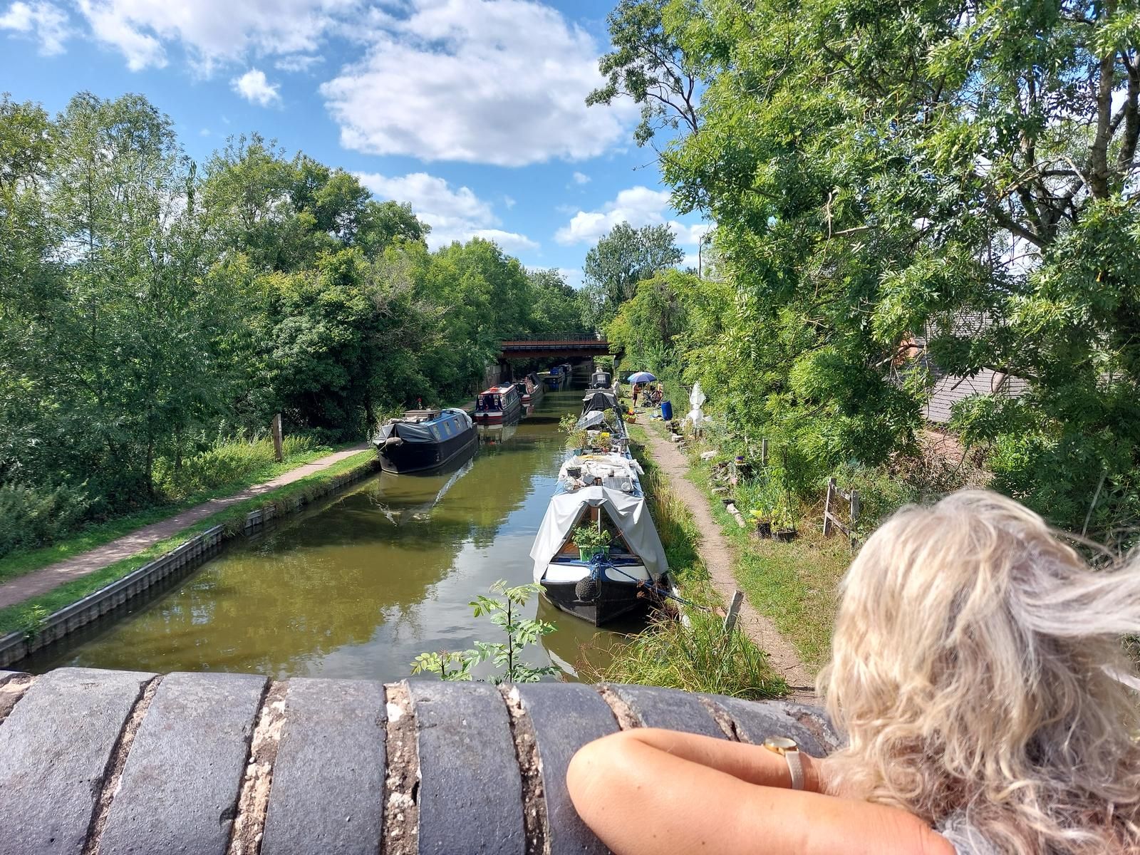 Canal view from bridge