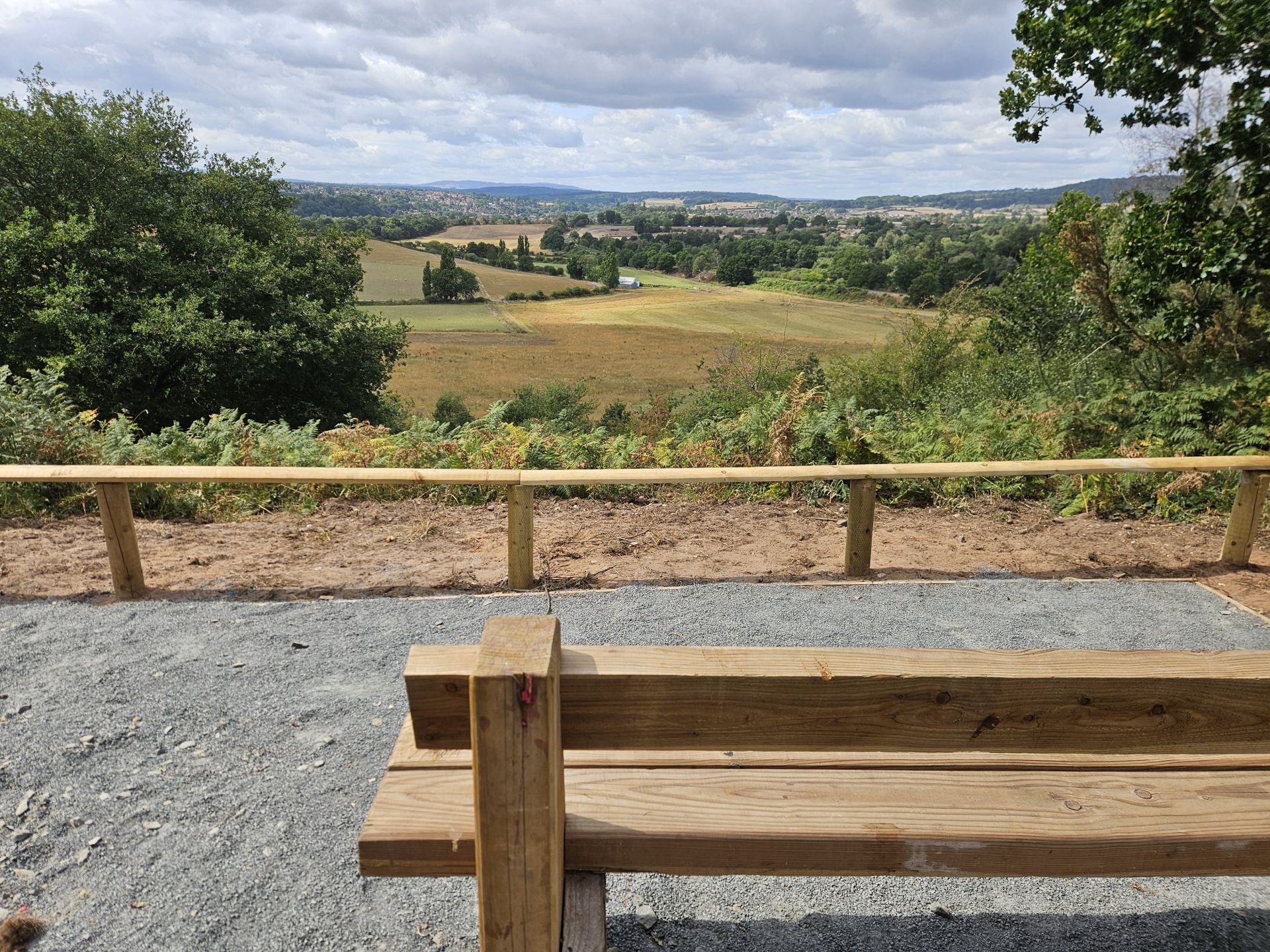 View from nature reserve