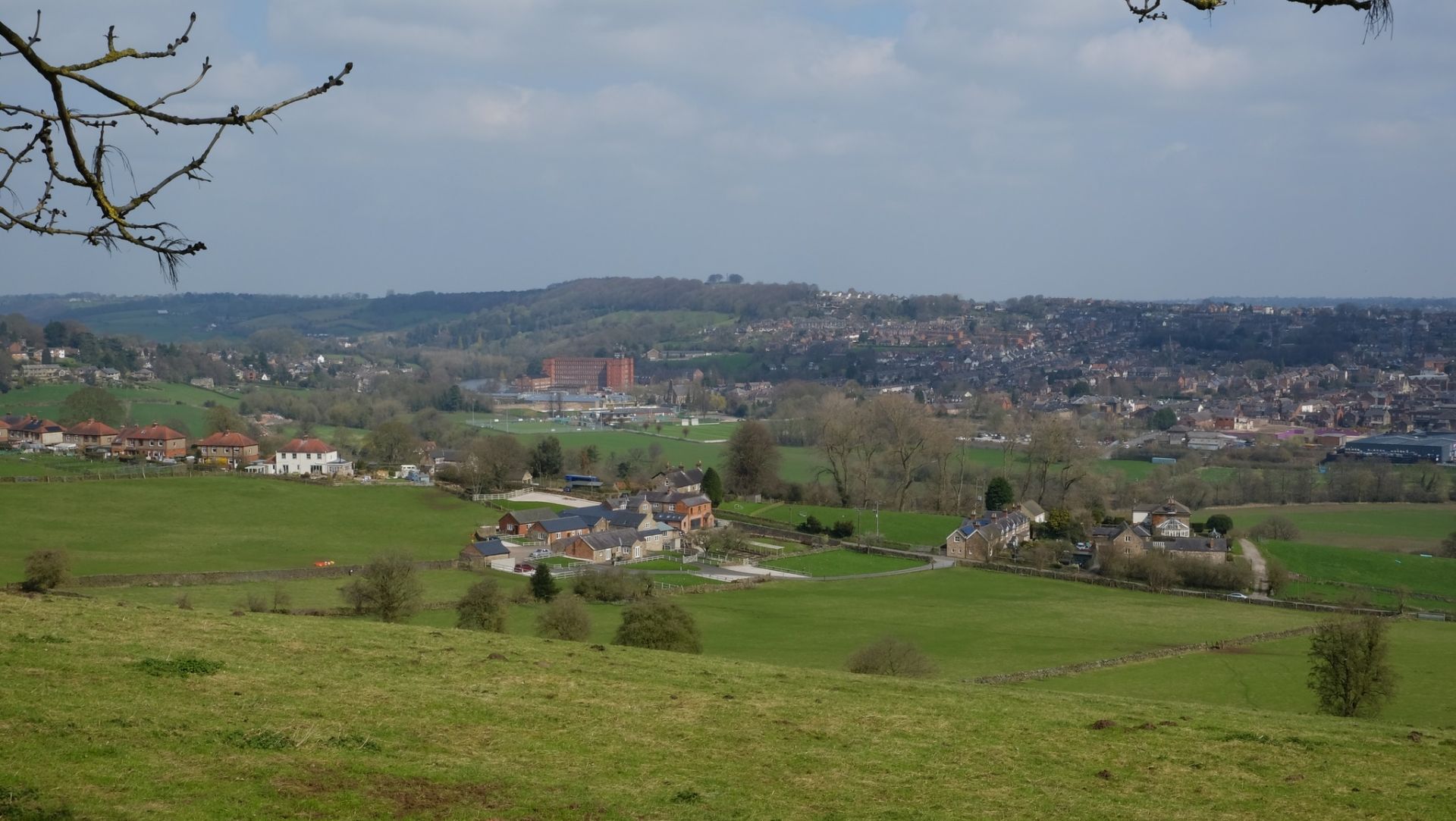 View over Belper