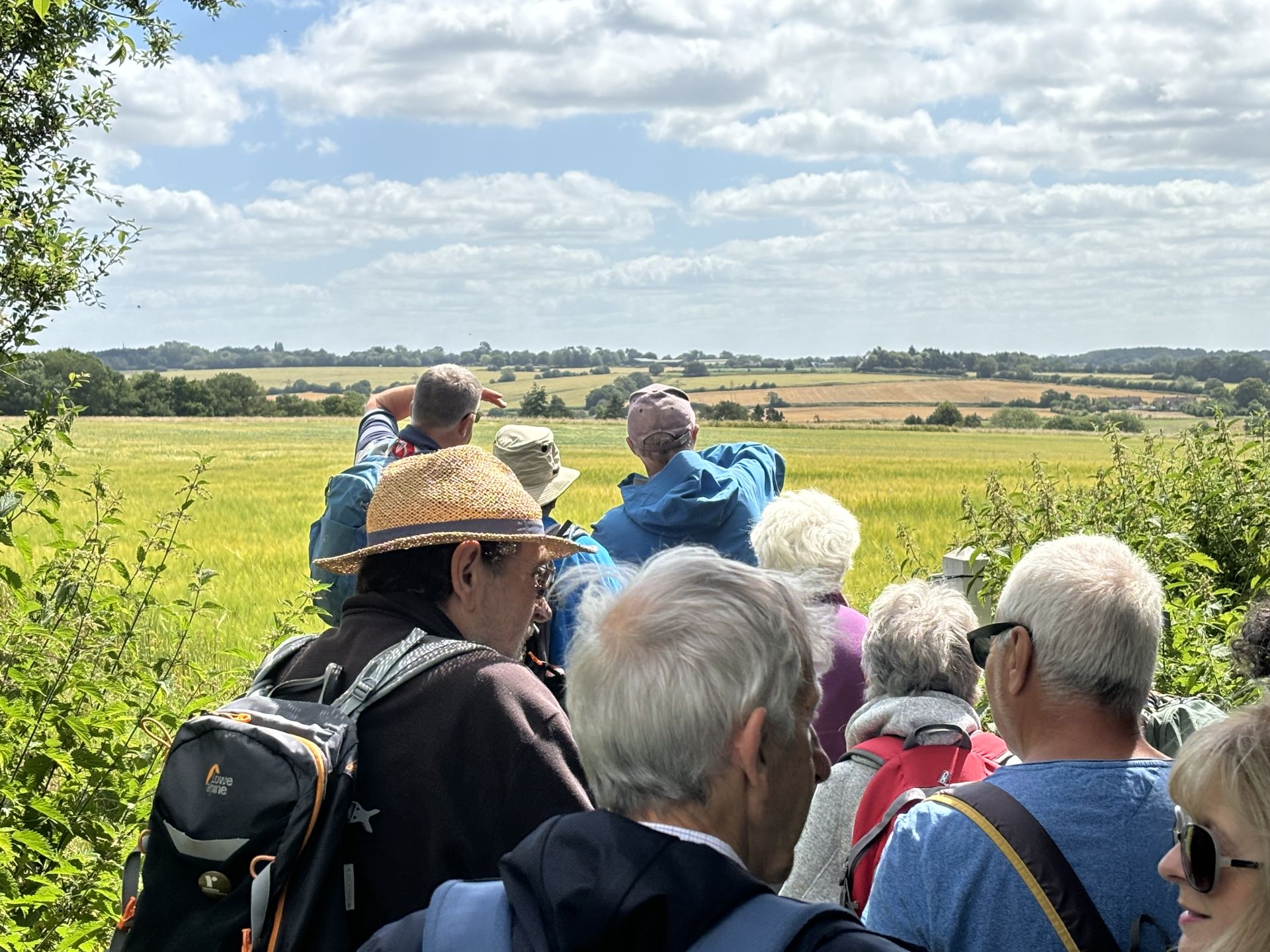 View from west towards Cromer Windmill