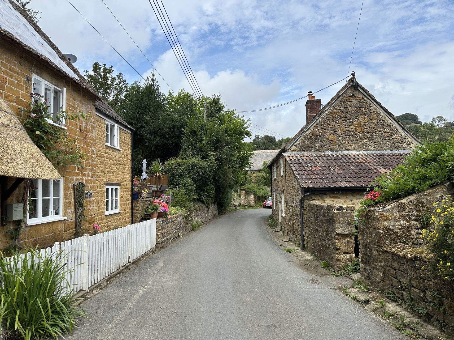 The pretty village of Stoke Abbott