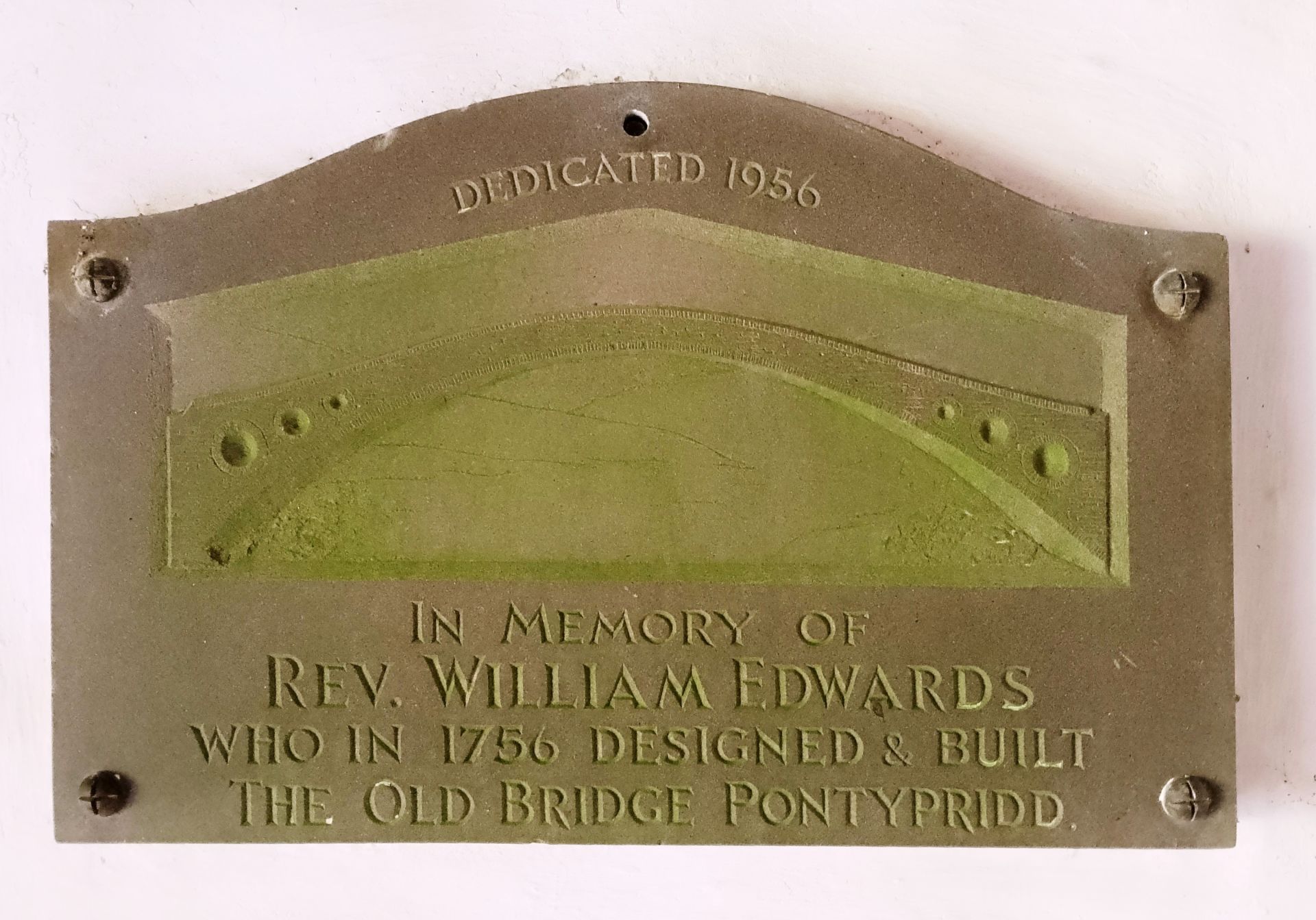 Memorial Plaque to William Edwards