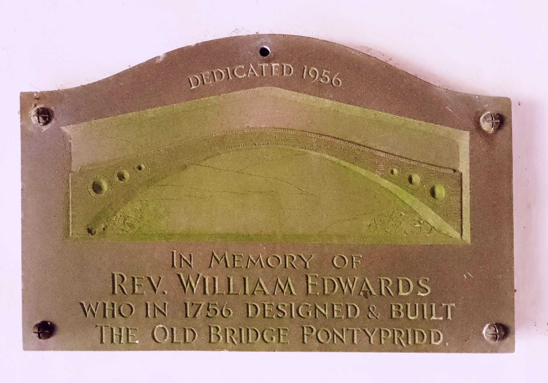 Memorial Plaque to William Edwards