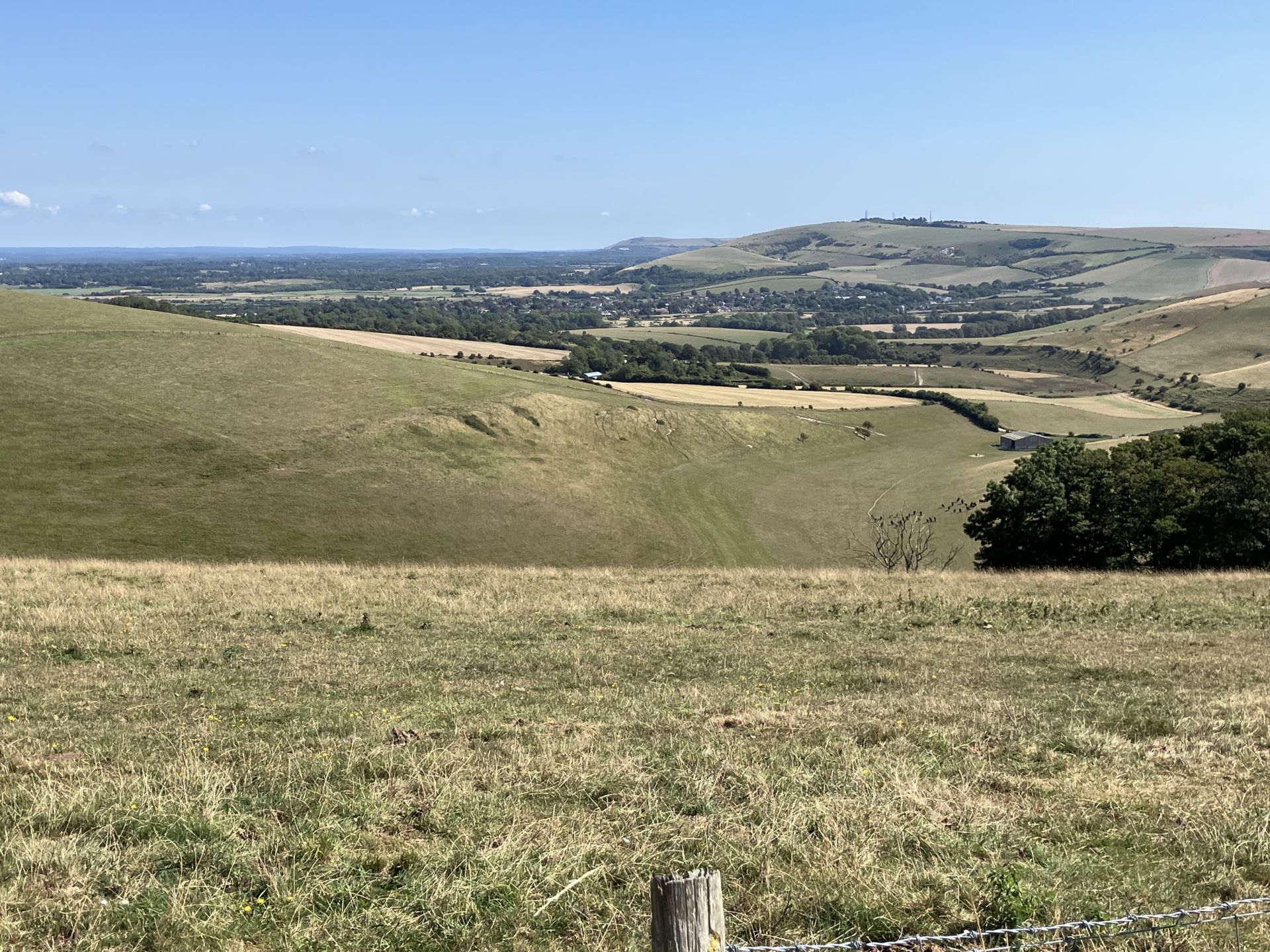 Views over Steyning Bowl