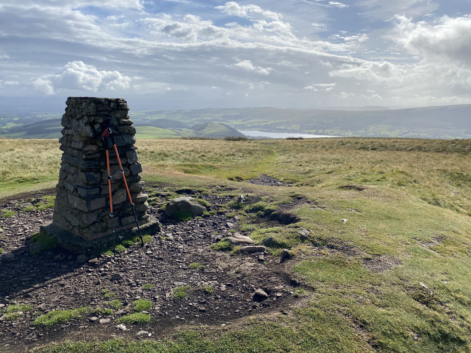 Trig Point on Little Mell