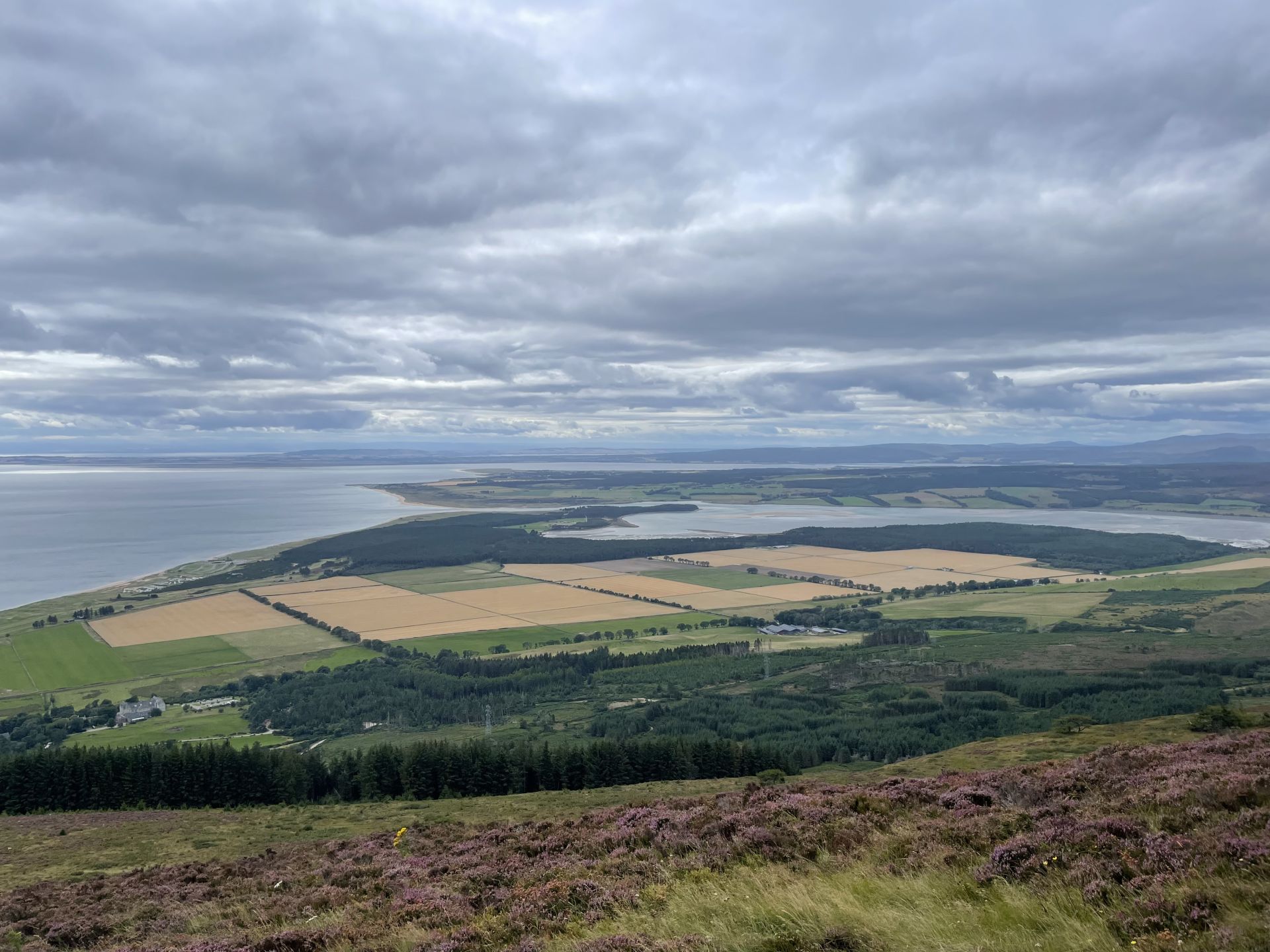 View from Ben Bhraggie 