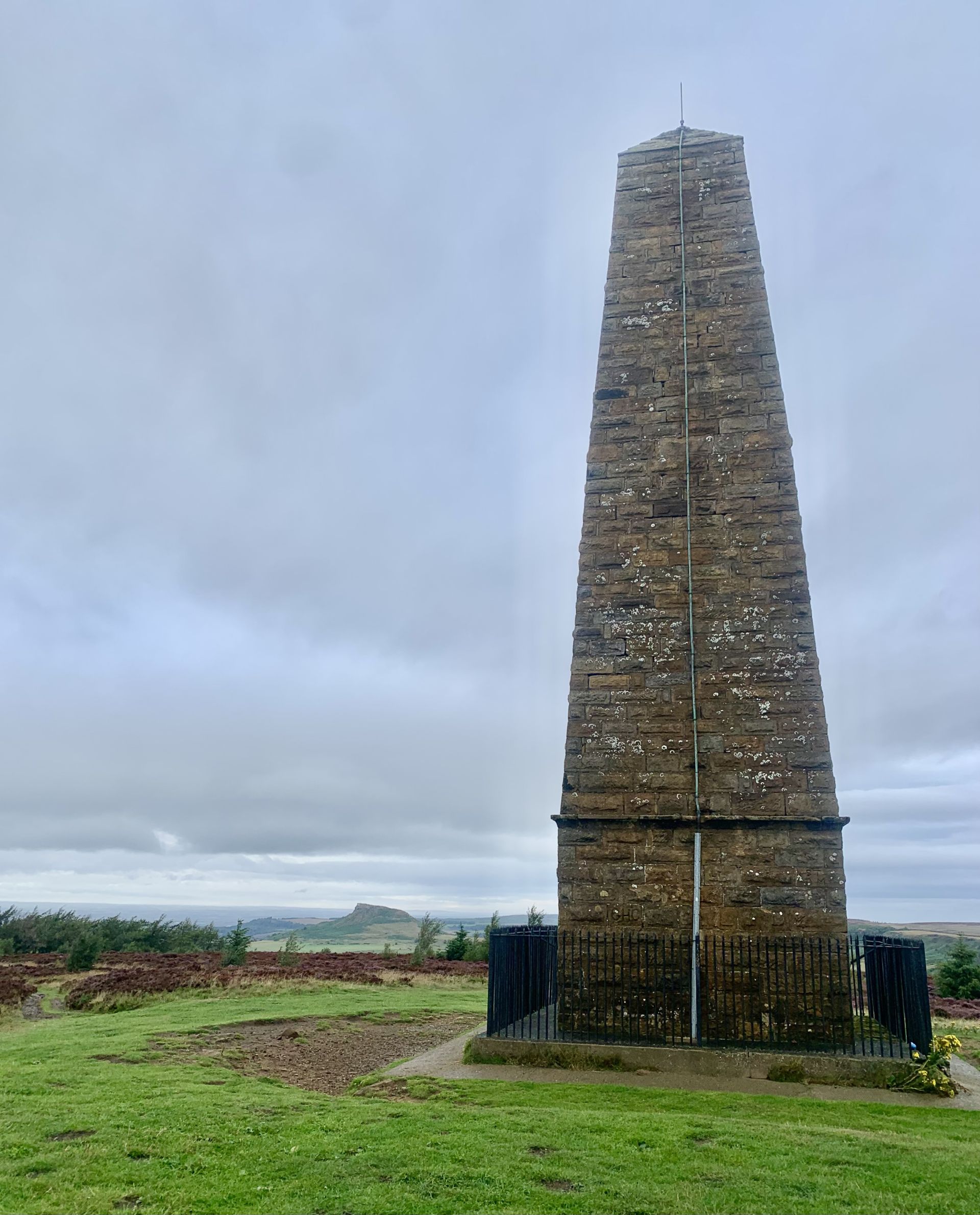 Captain Cook's Monument and Roseberry Topping