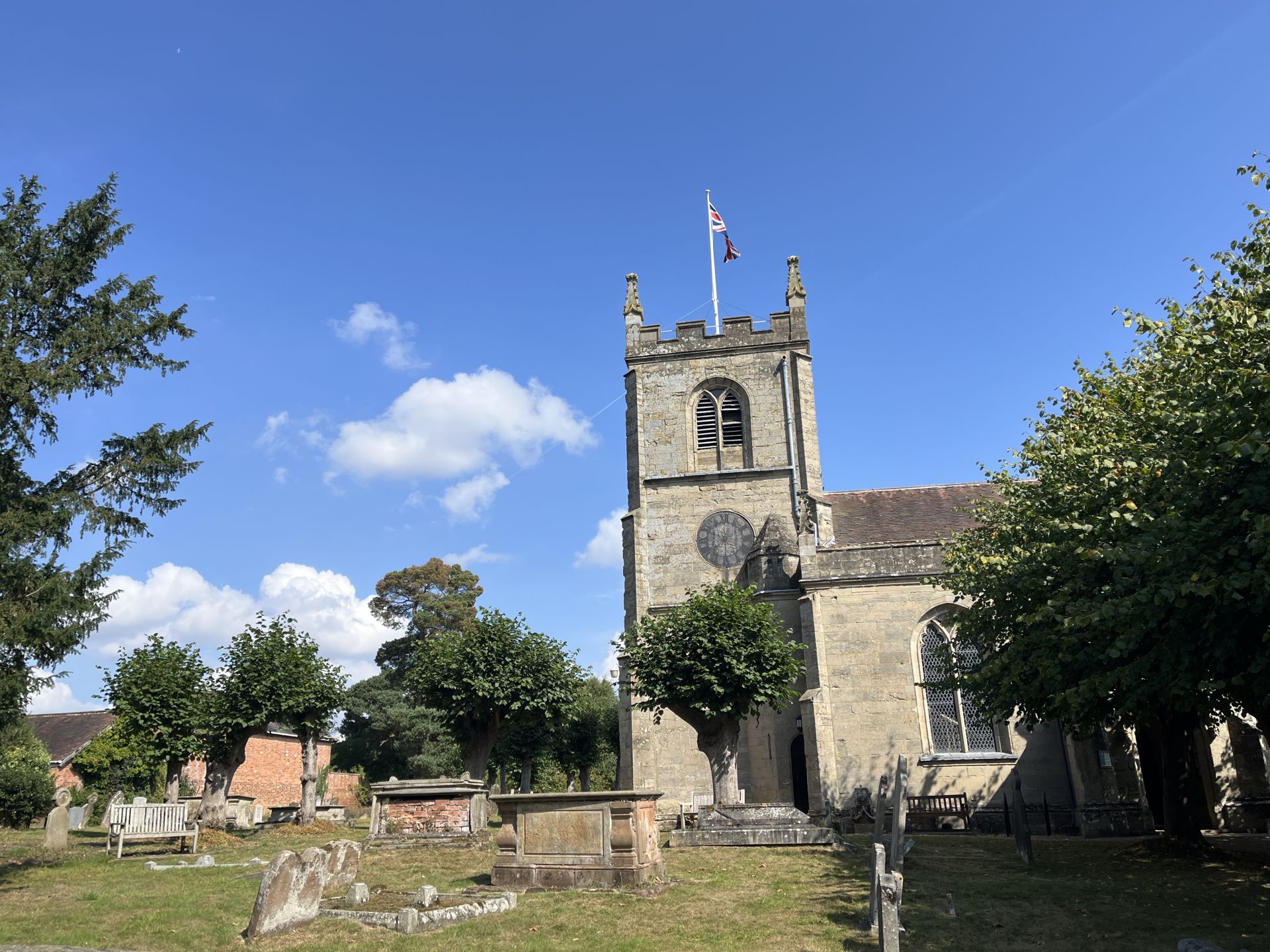 Leek Wootton church