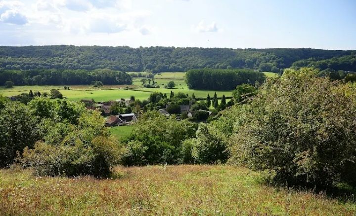 View across the valley 