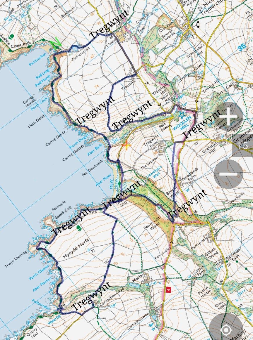 Map route