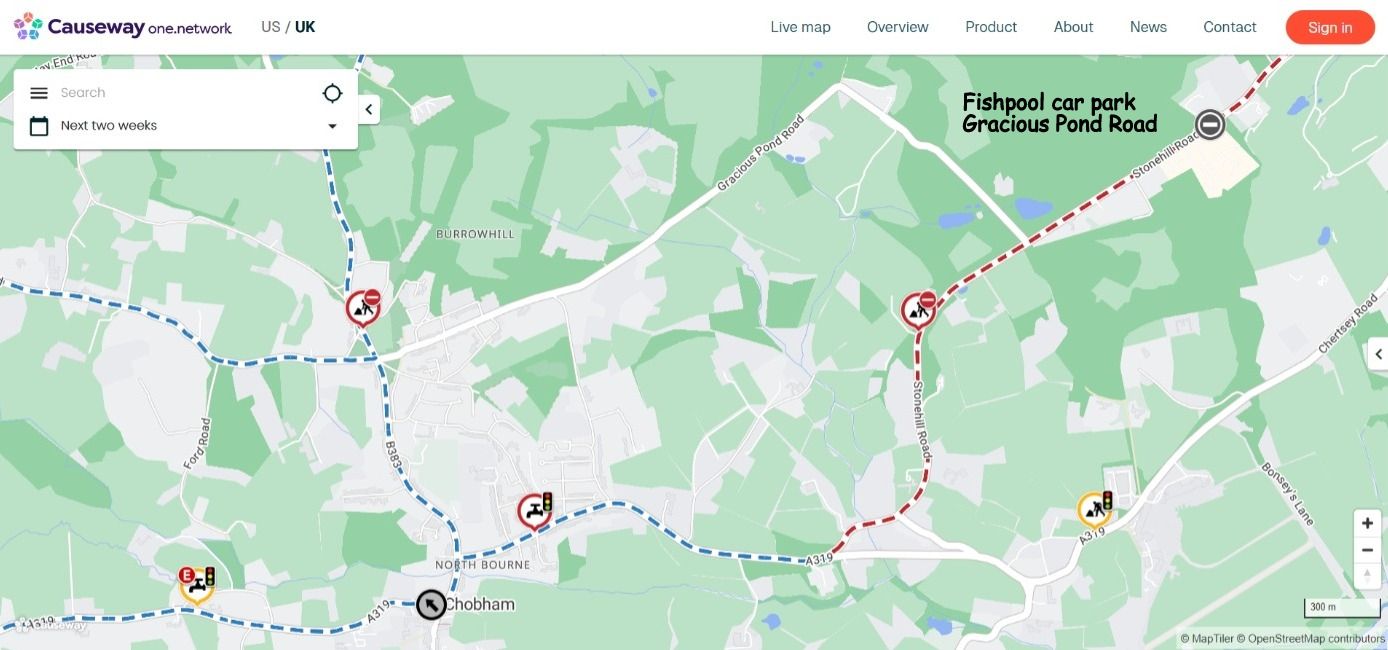 roadworks