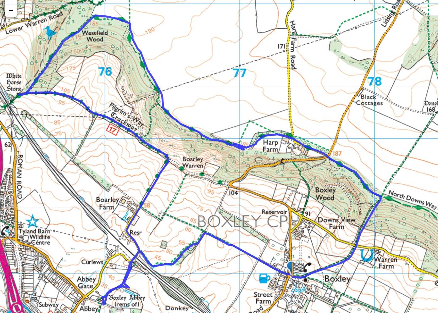 Vineyards of the North Downs - Boxley - Ramblers
