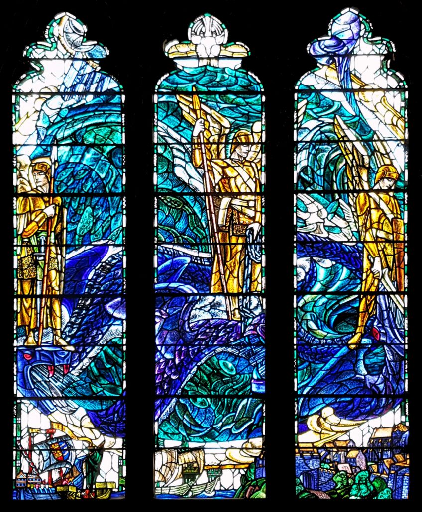 Winchelsea church window