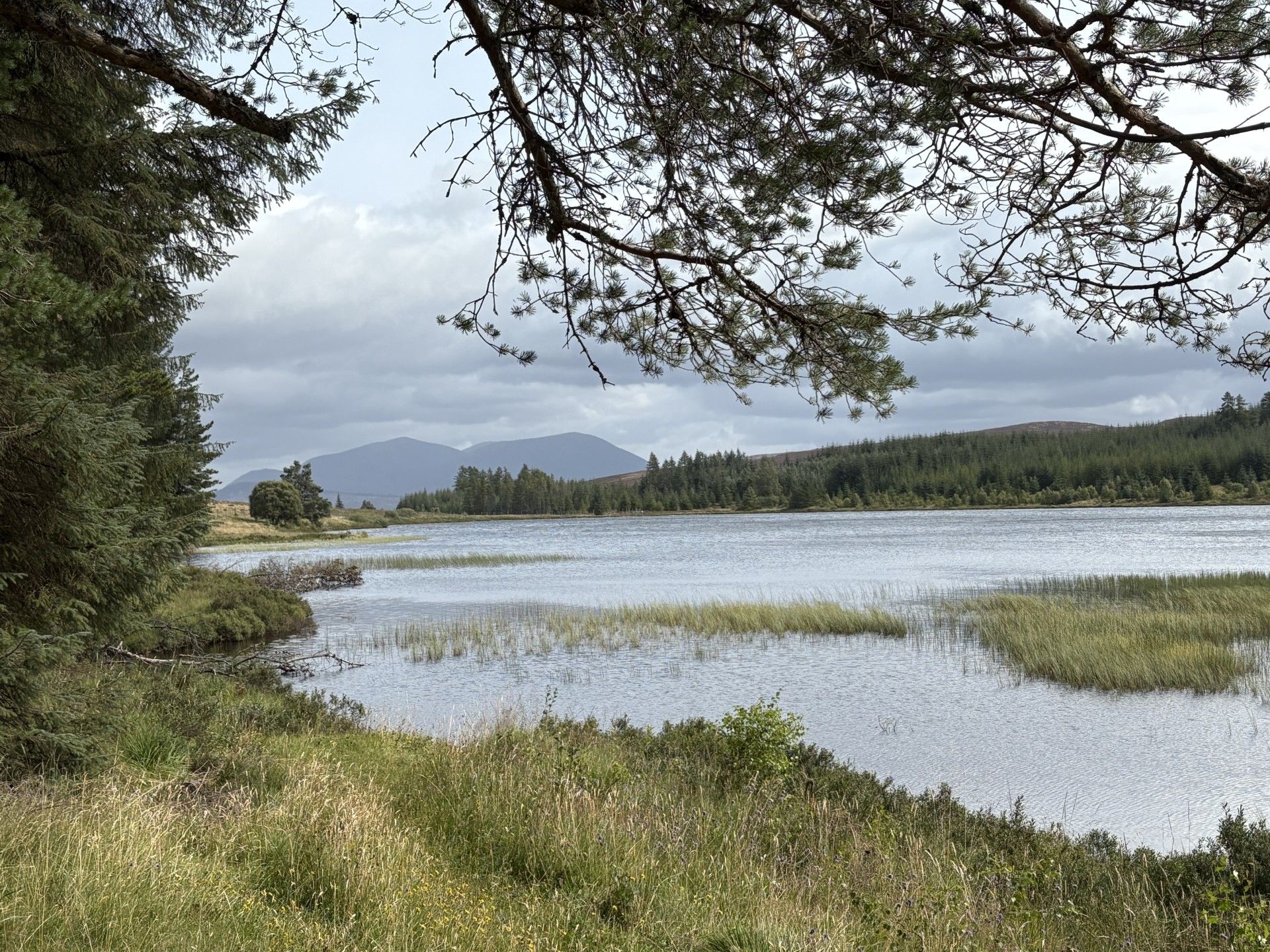 Lunch stop at Loch Bhac.