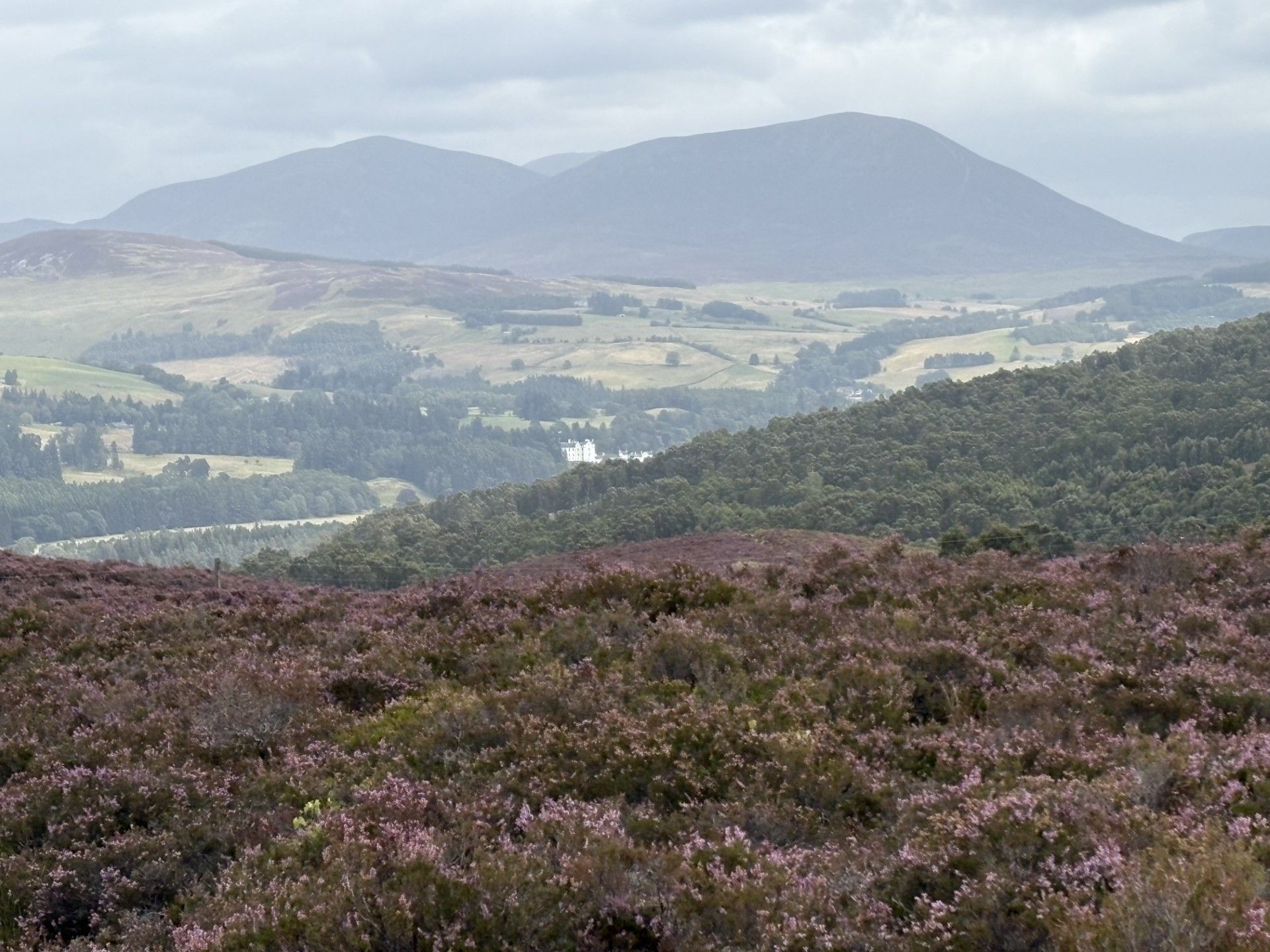 Looking towards Beinn A'Ghlo